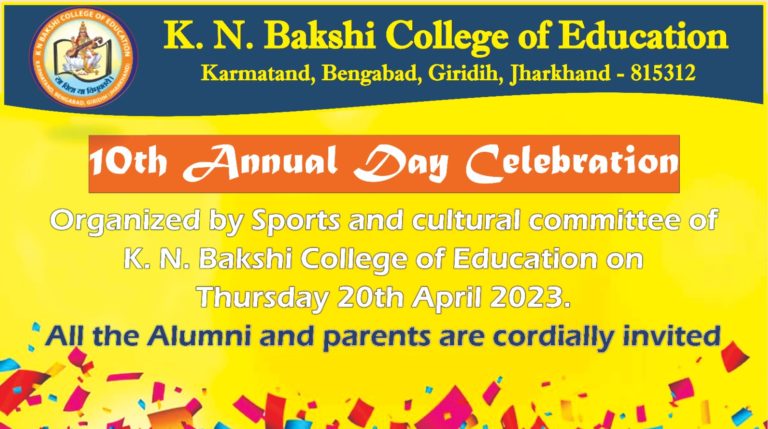 10th Annual Day Celebration