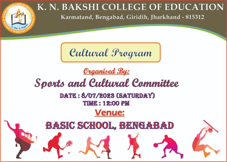Awareness, Plantation and Cultural Programs