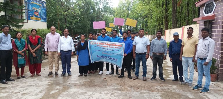 Awareness Program on Population Control (Organized by Students Council)