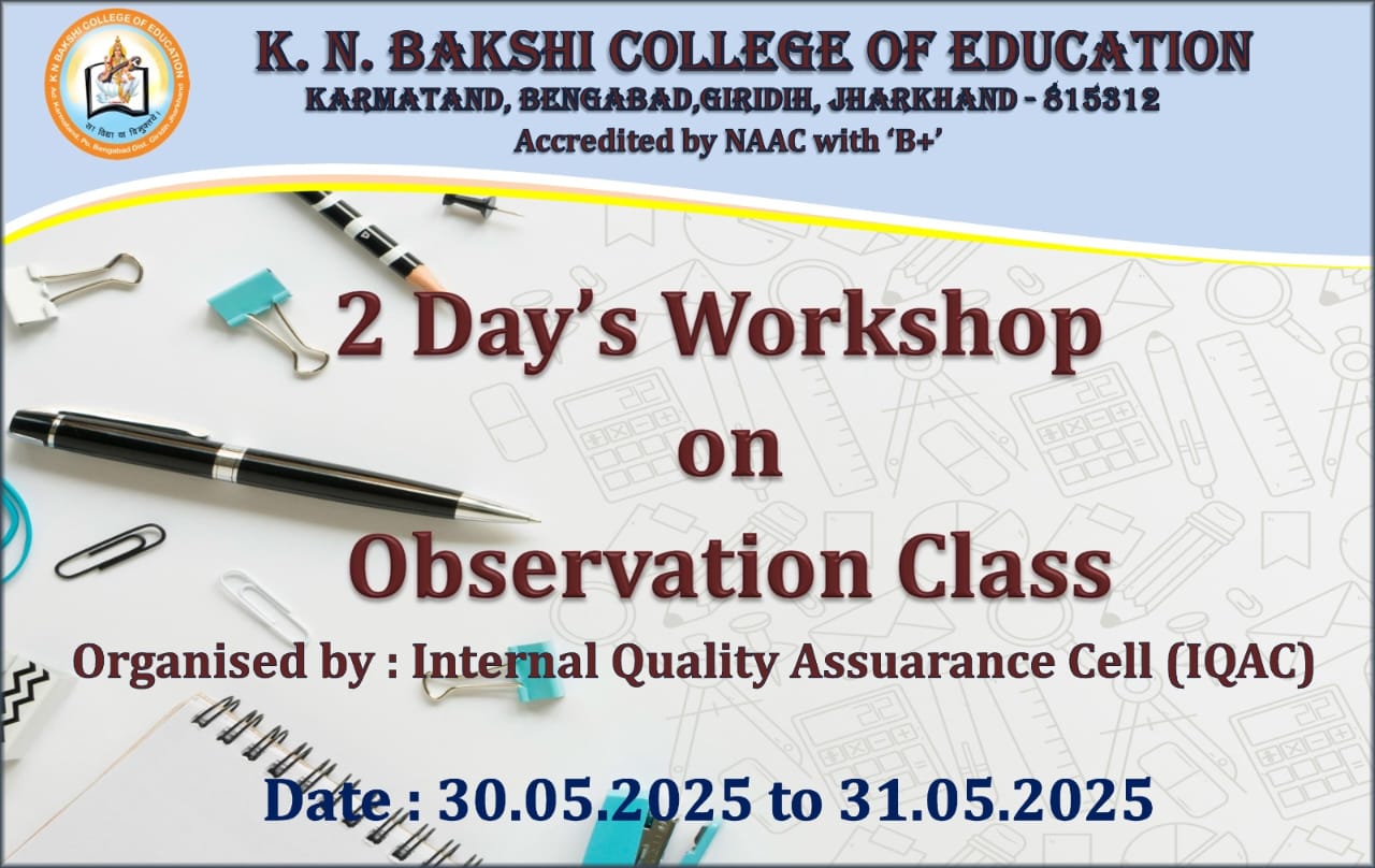 Workshop on Observation Class (1)