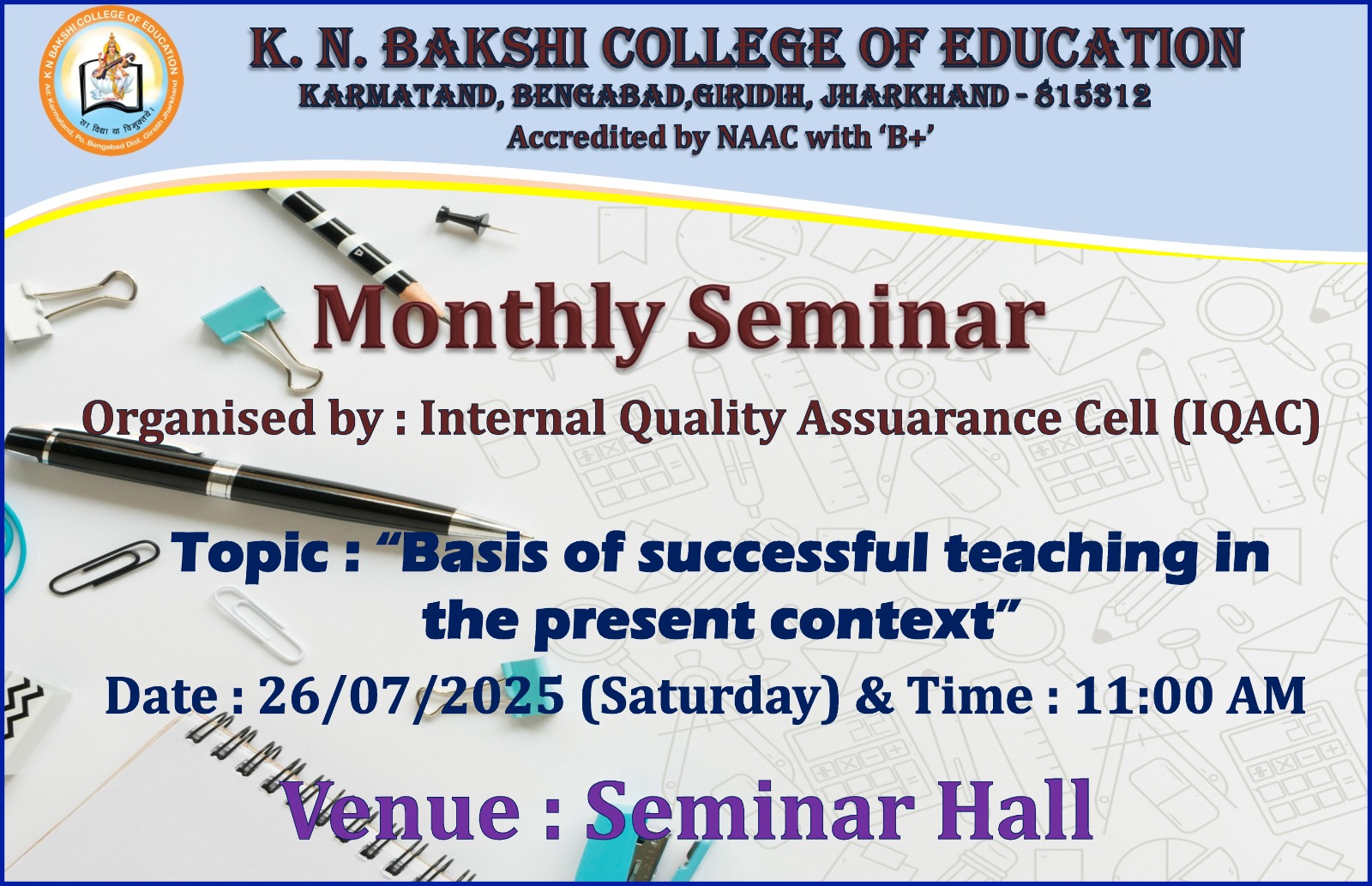 Monthly Seminar (2)